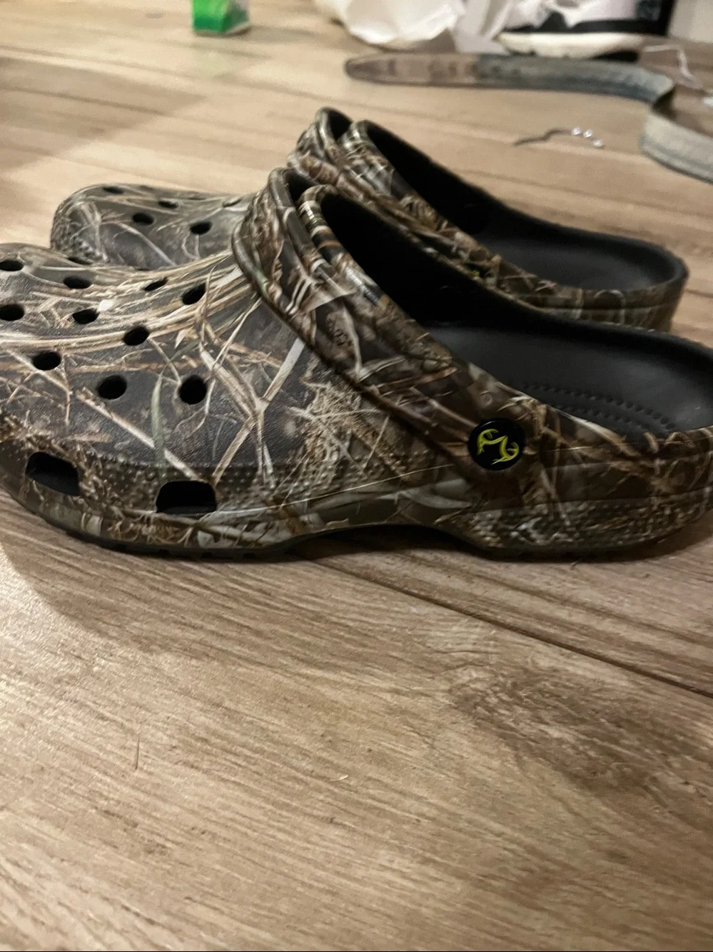 Camo crocs